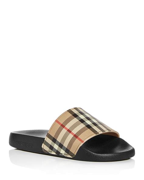 burberry loafers size 11 women's|Burberry women slides.